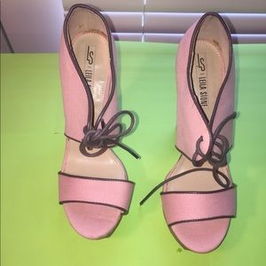 Leila Stone Platforms ( Pink)